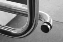 March 2012: Things that are round, "Handles on glass door"