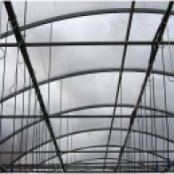 Pipe roof frame