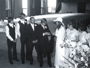Clarence and Jean wedding 1971